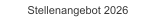 Stellenangebot 2026